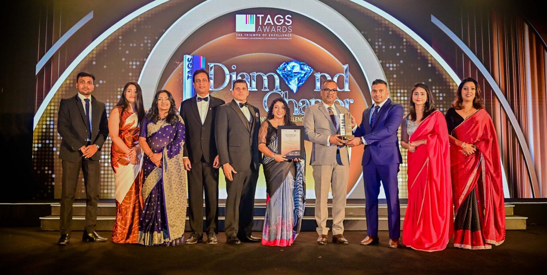 HNB FINANCE clinches Silver at the Diamond Jubilee TAGS Awards 2025